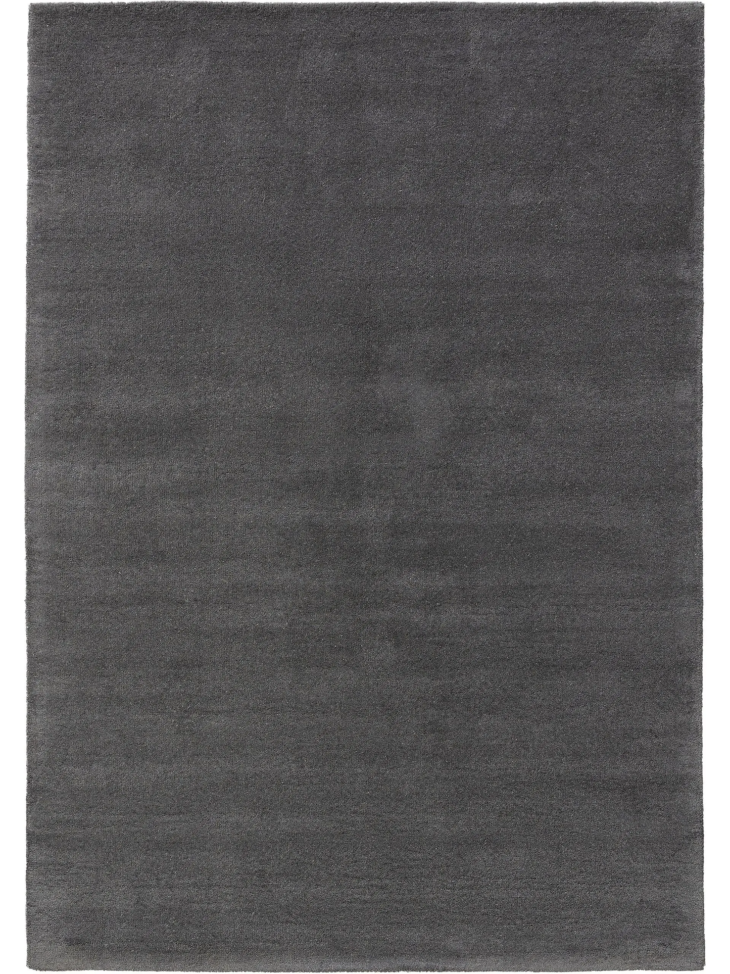 Storm Cloud – Handmade Solid Area Rug in Charcoal Grey | Wool | Perfect for Bedroom, Living room and Hallway | Haus of Weaves
