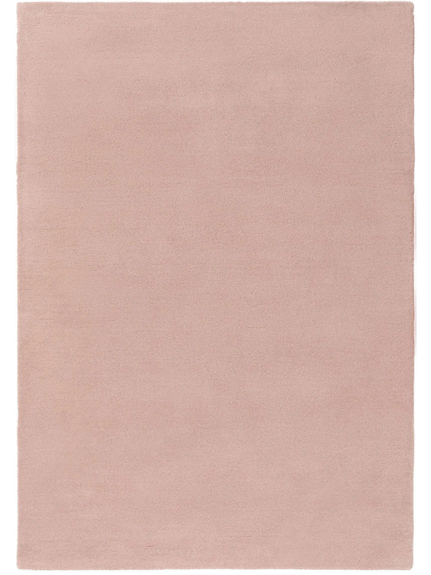 Blush Dawn – Handmade Solid Area Rug in Dusty Pink | Wool | Perfect for Bedroom, Living room and Hallway | Haus of Weaves