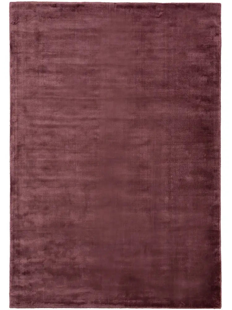 Burgundy Wine – Handmade Abstract Area Rug in Burgundy | Viscose | Perfect for Bedroom, Living room and Hallway | Haus of Weaves
