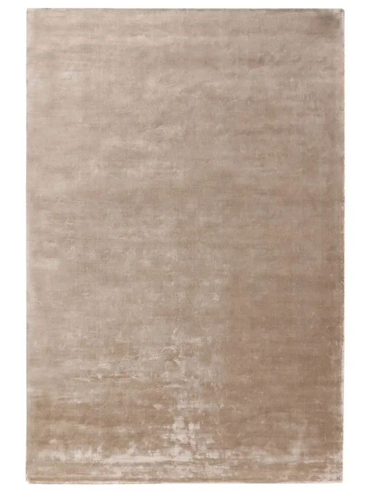 Mushroom Taupe – Handmade Abstract Area Rug in Taupe | Viscose | Perfect for Bedroom, Living room and Hallway | Haus of Weaves