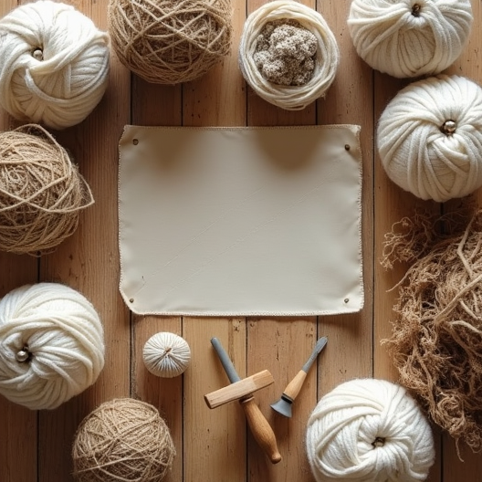 rug threads and bundles
