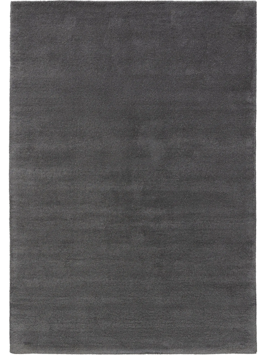Storm Cloud – Handmade Solid Area Rug in Charcoal Grey | Wool | Perfect for Bedroom, Living room and Hallway | Haus of Weaves
