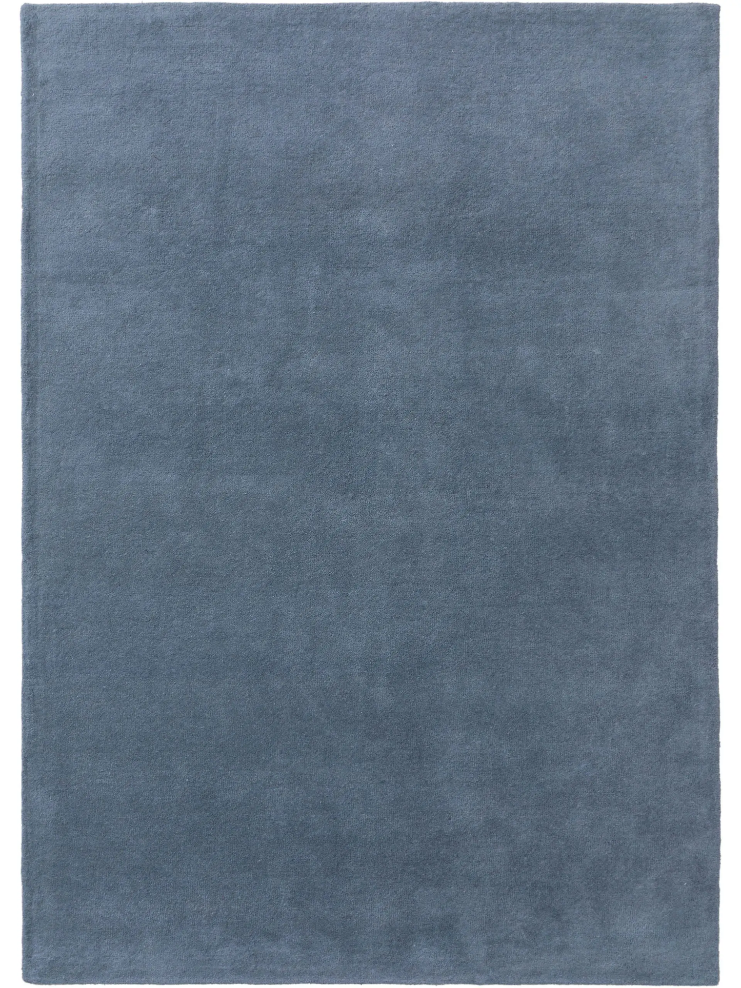 Ocean Mist – Handmade Solid Area Rug in Dusty Blue | Wool | Perfect for Bedroom, Living room and Hallway | Haus of Weaves
