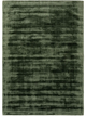 FOREST DEPTHS – Handmade Solid Area Rug in Forest Green / Moss Green | Perfect for Bedroom, Living room Decor