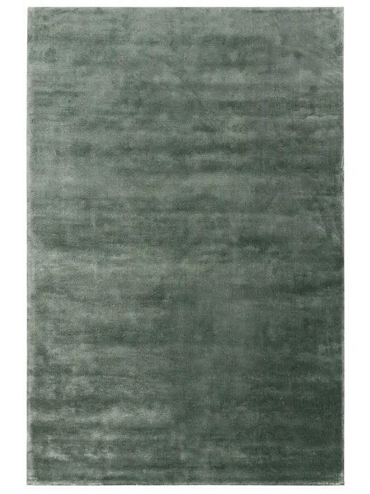 Sage Green – Handmade Abstract Area Rug in Green | Viscose | Perfect for Bedroom, Living room and Hallway | Haus of Weaves
