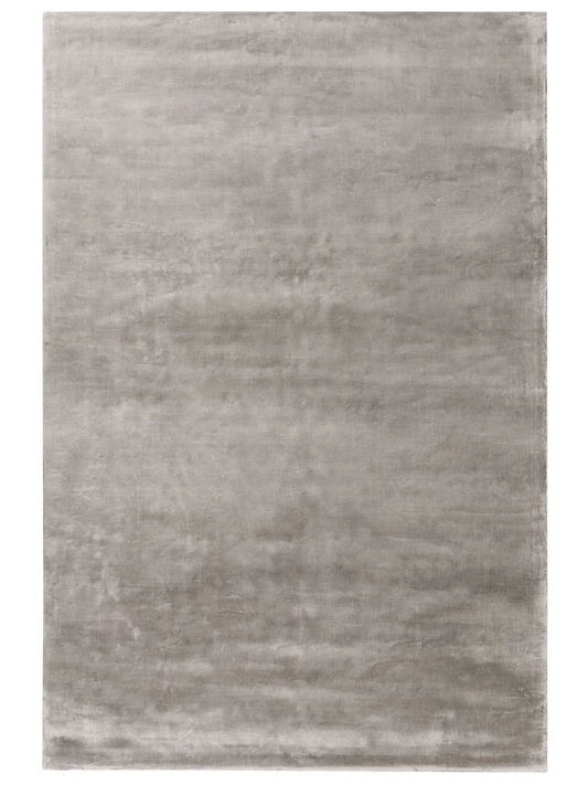 Storm Grey – Handmade Abstract Area Rug in Grey | Viscose | Perfect for Bedroom, Living room and Hallway | Haus of Weaves