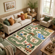 Green Kids Hand-Tufted Wool Area Rug – Woodland Adventure | Haus of Weaves
