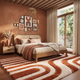 Terracotta Arch – Modern Arched Geometric Area Rug | Haus of Weaves