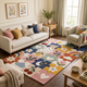 Multicolor Kids Hand-Tufted Wool Rug – Puzzle Garden | Haus of Weaves