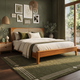 Olive Deco – Olive Green & Cream Art Deco Geometric Area Rug | Haus of Weaves