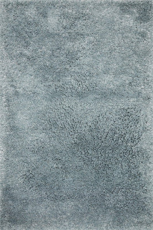 Sage Whisper – Handmade Shaggy Area Rug in Muted Blue-Grey | Perfect for Bedroom, Living room Decor
