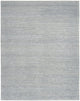 Nordic Mist – Handmade Contemporary Area Rug in Light Grey | Wool & Polyester | Perfect for Bedroom, Living room and Hallway | Haus of Weaves